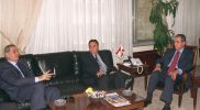 Pic Wadih with Sarraf and Kurdish minister.JPG