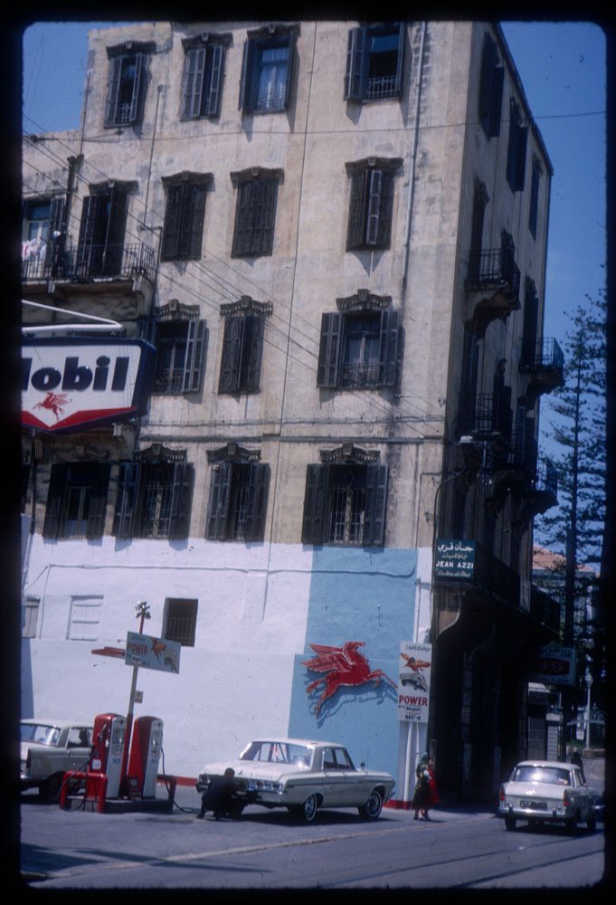 "A once proud building in Ras," Cushman wrote.