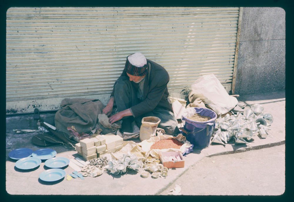 ... and goods were sold on the street.